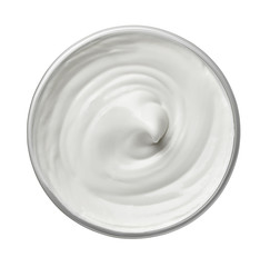 white beauty cream cosmetics yoghurt mil diary