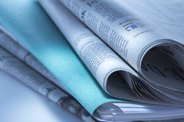 ファイルと新聞