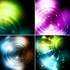 Abstract background. Collage