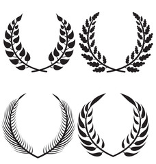 vector wreaths