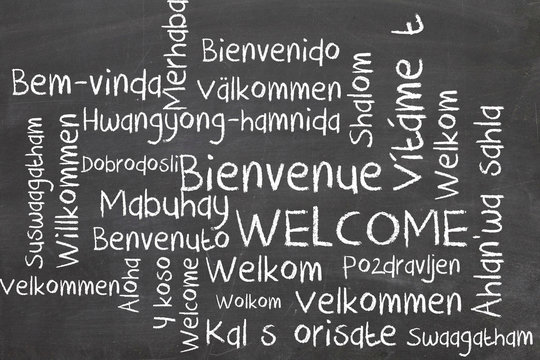 welcome in different language