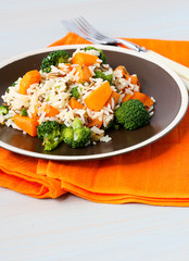 Butternut squash salad