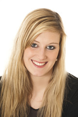 Naklejka premium Young woman - Junge Frau