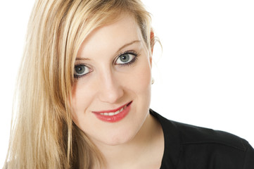 Naklejka premium Young woman - Junge Frau