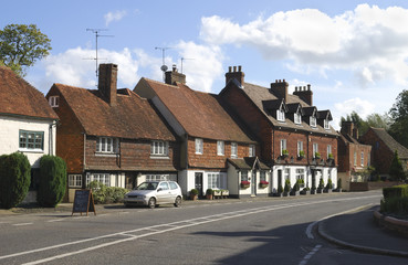 Cottages at Chiddingfold. Surrey. England © nickos