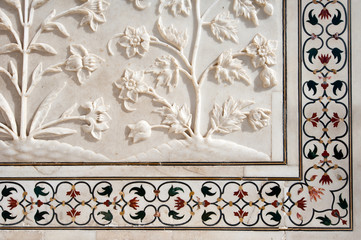 Background - Indian Marble from Taj Mahal