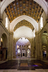 Fototapeta na wymiar interior of Mosque-Cathedral, Cordoba, Andalusia, Spain