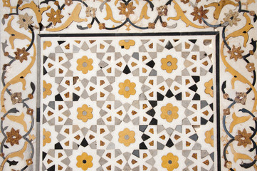 Background - Indian Marble from Taj Mahal
