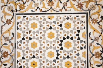 Obraz premium Background - Indian Marble from Taj Mahal