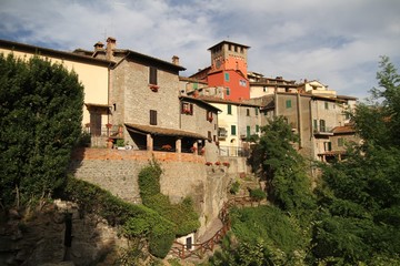 Fototapeta na wymiar Veduta del Borgo