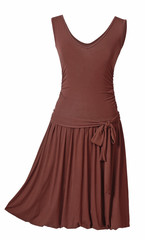 brown sundress