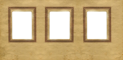 Three Vintage Frames