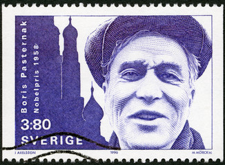 SWEDEN-1990: shows Boris Pasternak, Nobel Laureate in Literature