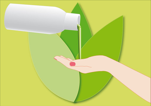detergente intimo donna vettoriale