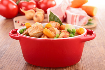 meat stew with vegetables