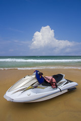 Jet ski blanc