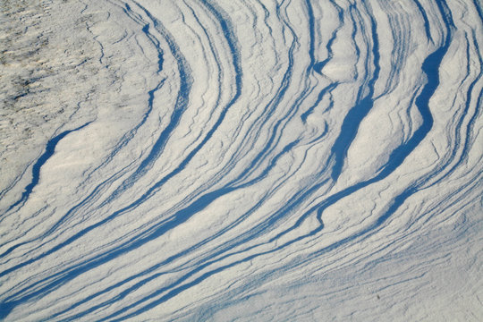 Schneeverwehungen