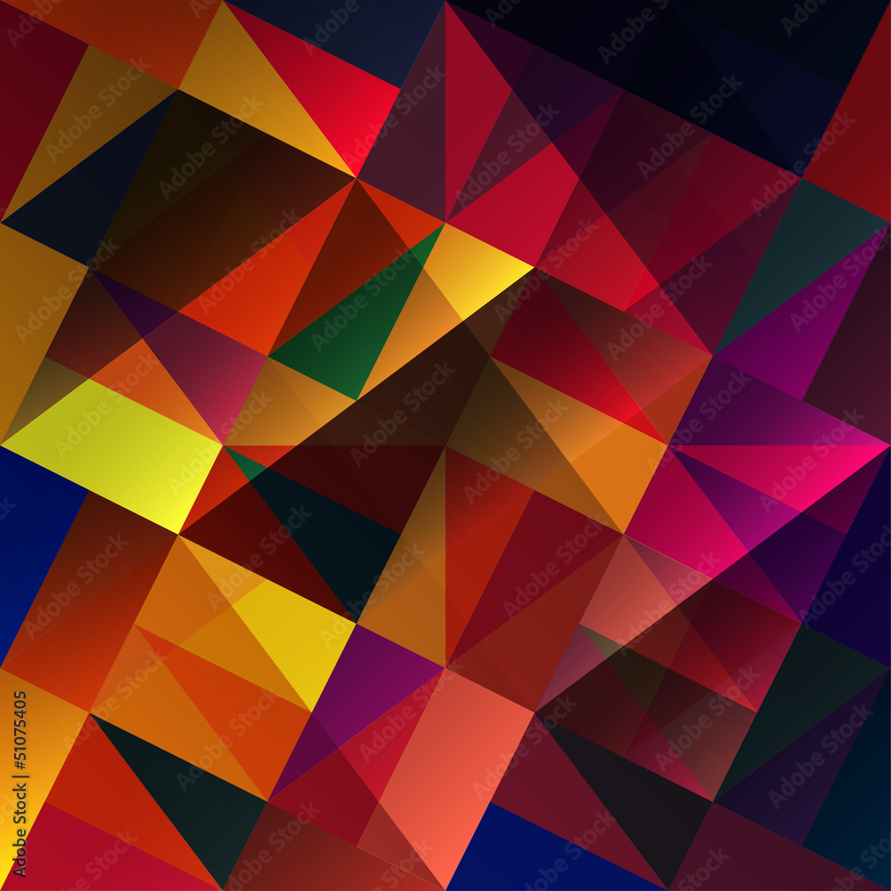 Fototapete Abstract multi-colored background. Vector, EPS10