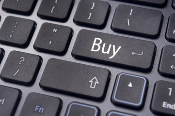 buy concepts for online shopping or stock market