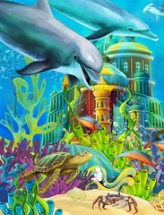 Poster Das Unterwasserschloss - Prinzessinnenserie © honeyflavour