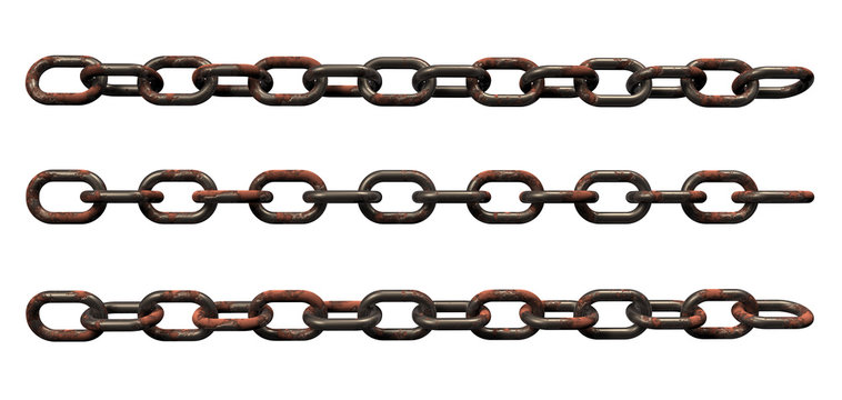 rusty chains
