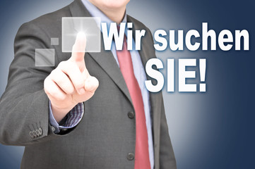 Wir suchen Sie!