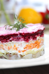 herring salad beetroot
