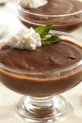 Hot Homemade Chocolate Pudding