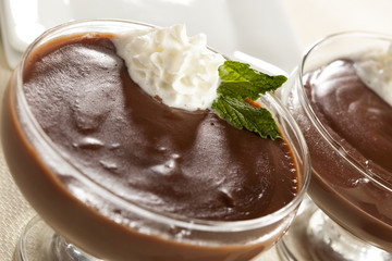 Hot Homemade Chocolate Pudding