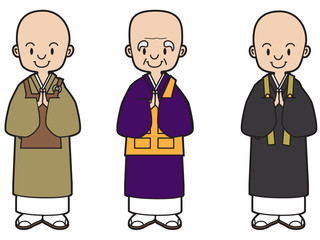 僧侶（３人）