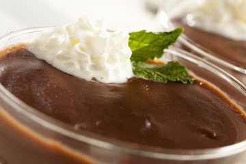 Hot Homemade Chocolate Pudding