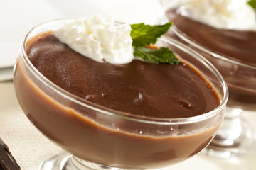 Hot Homemade Chocolate Pudding