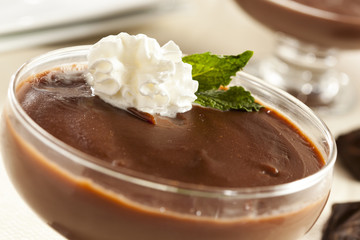 Hot Homemade Chocolate Pudding