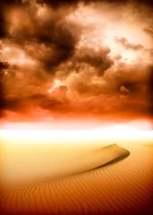  storm under desert © Željko Radojko