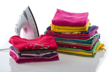 Arranged laundry