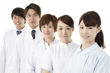 医療イメージ,5人