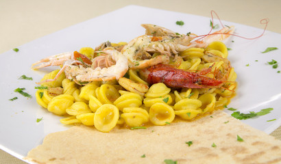 Orecchiette al gambero