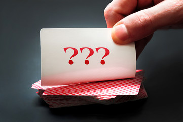 ??? on card