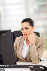 Fototapeta premium business woman at office desk