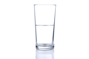 Half glass of water