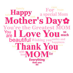 母の日　メッセージカード