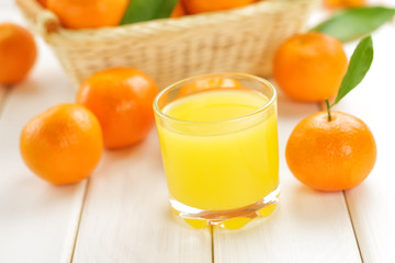 Tangerine juice