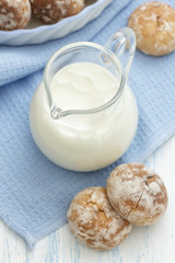 Milk and gingerbread