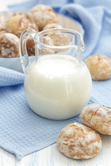 Milk and gingerbread