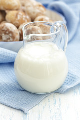 Milk and gingerbread