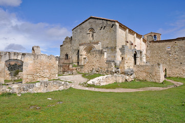 Fototapeta na wymiar Ruiny świętego Fructus pustelnik, Duraton, (Hiszpania)