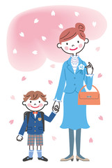 新一年生　新入学