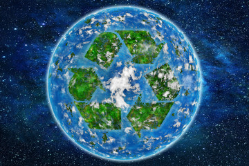 Recycle planet