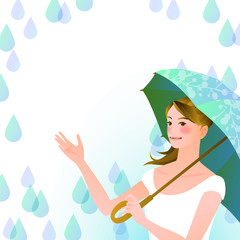 Fototapeta premium 梅雨