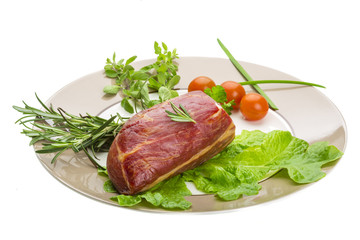 Smoked beef